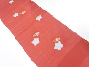 未使用品　正絹　汕頭蘇州刺繍　絞り　帯揚げ